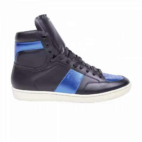 Saint Laurent SL-10 High Top 'Black Metallic Blue'