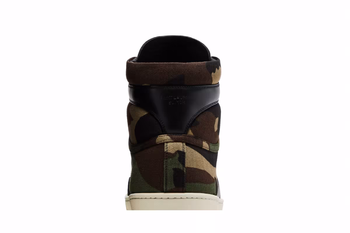 Saint Laurent SL-10 Military High Khaki Camo, view 8