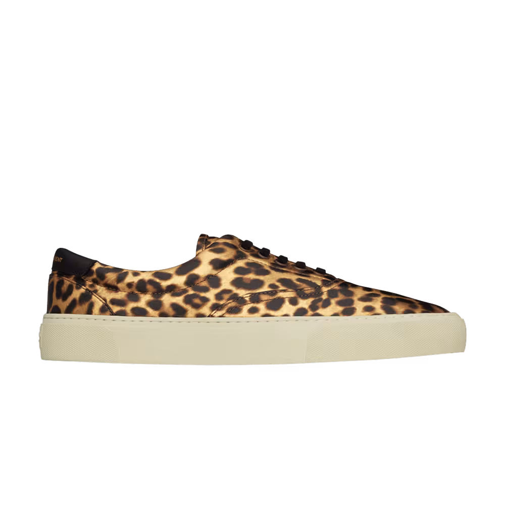 Saint Laurent Venice Low Leopard