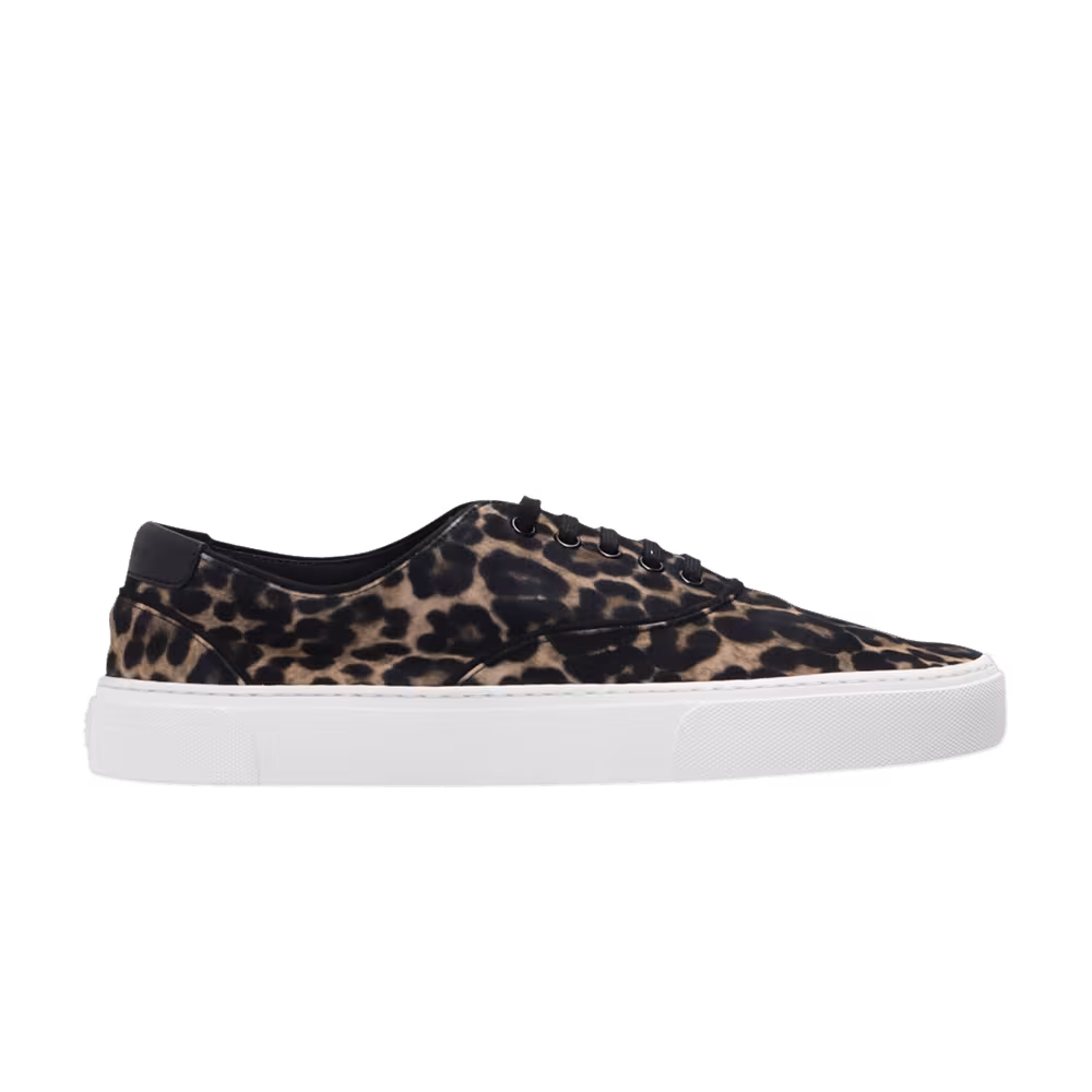 Saint Laurent Venice Low Leopard Print