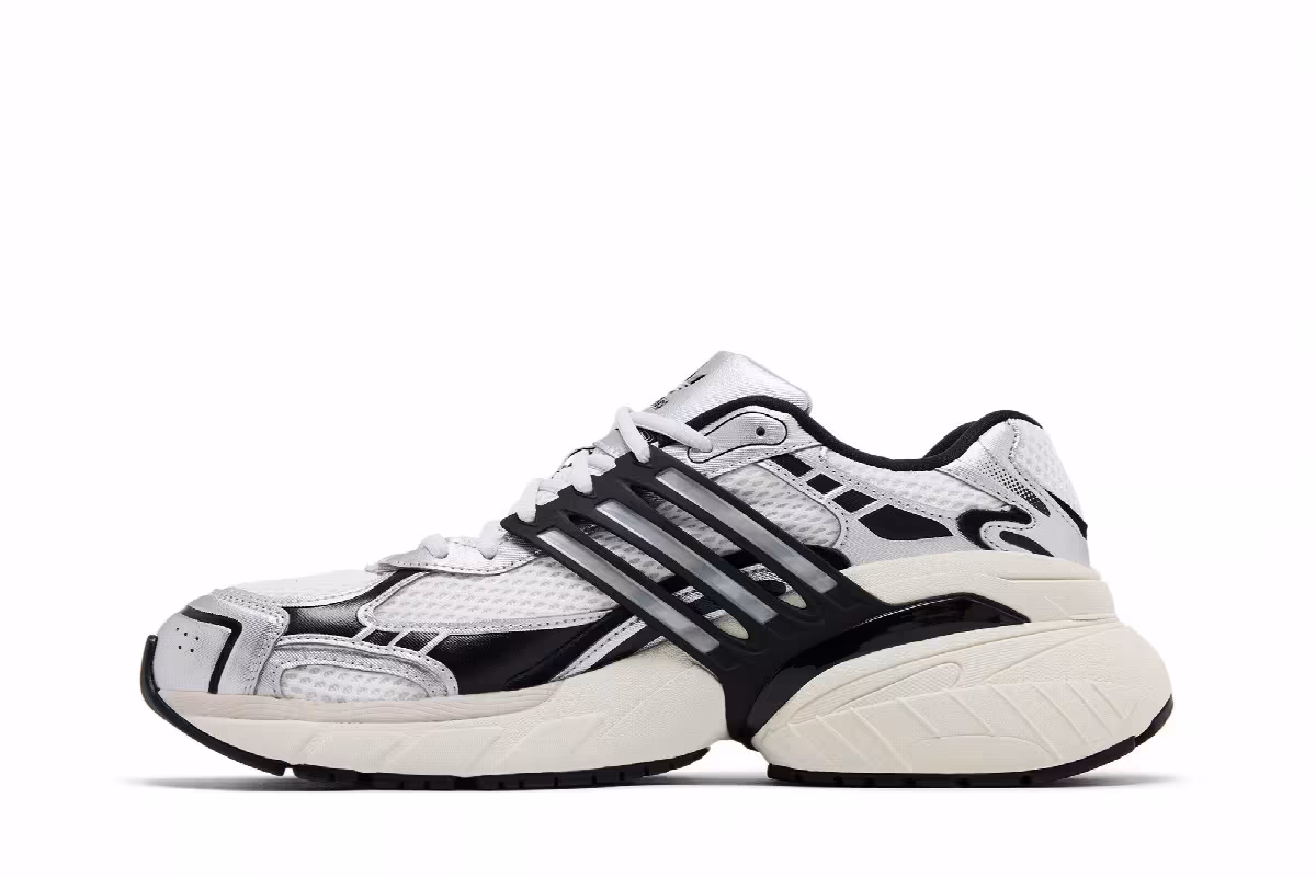 adidas Adistar XLG White Black Metallic Silver, view 4
