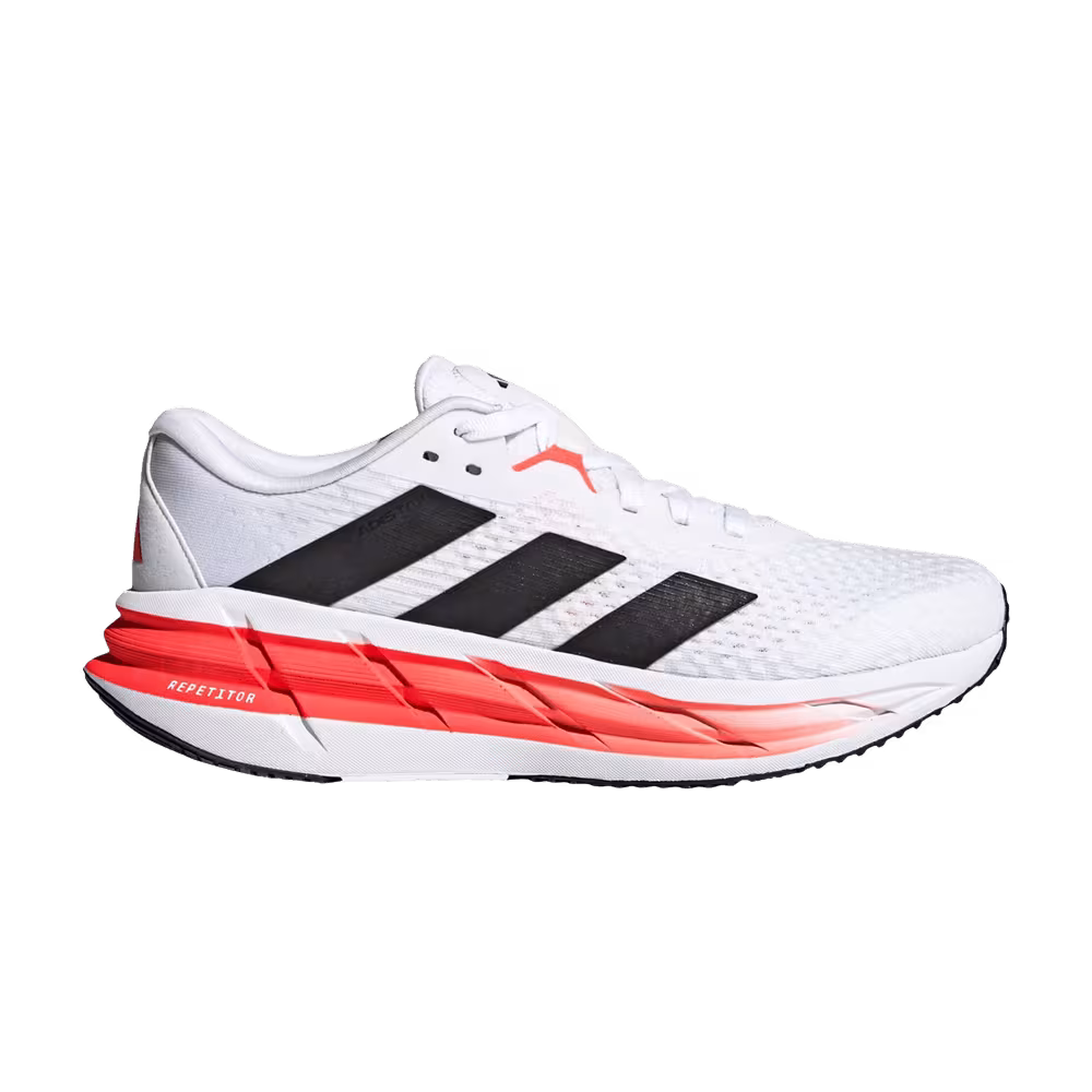 Adidas Adistar 3 White Black Solar Red