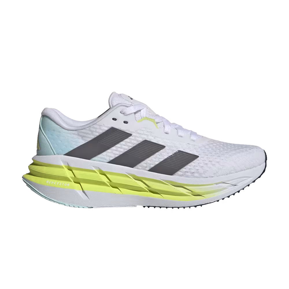 Adidas Women's Adistar 3 White Black Pulse Lime