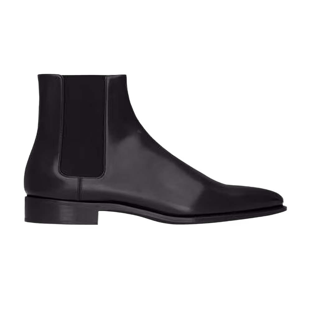 Saint Laurent Adrien Chelsea Boot Black
