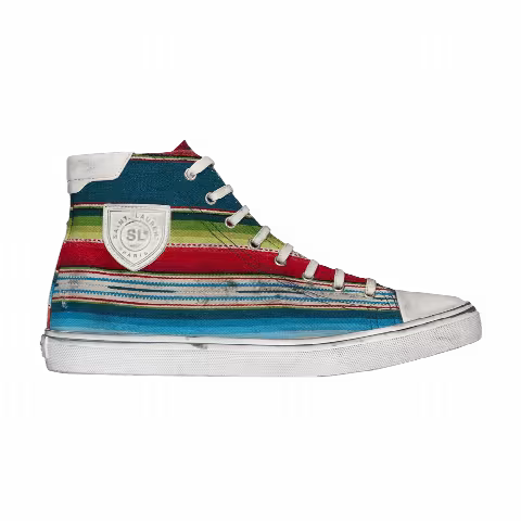 Saint Laurent Bedford High 'Mexican Jacquard'