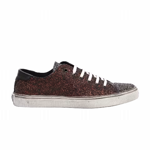 Saint Laurent Wmns Bedford Low 'Glitter Midnight'