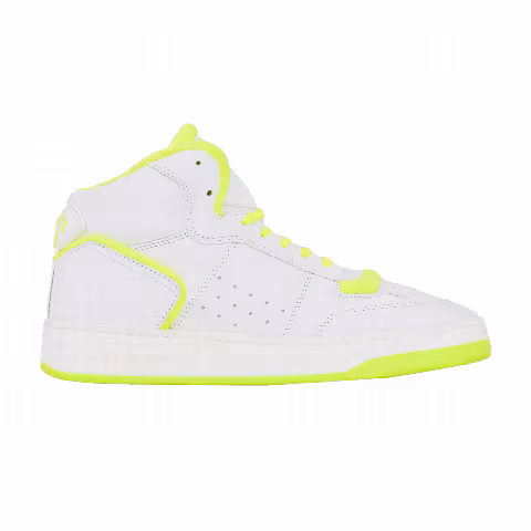 Saint Laurent Wmns SL-80 Mid 'Optical White Fluo Yellow'