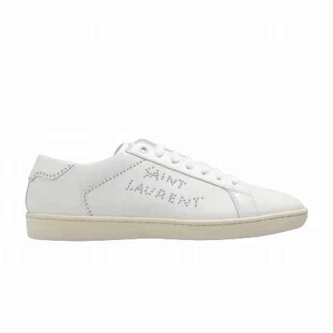 Saint Laurent SL-80 Low 'Optic White Studded'