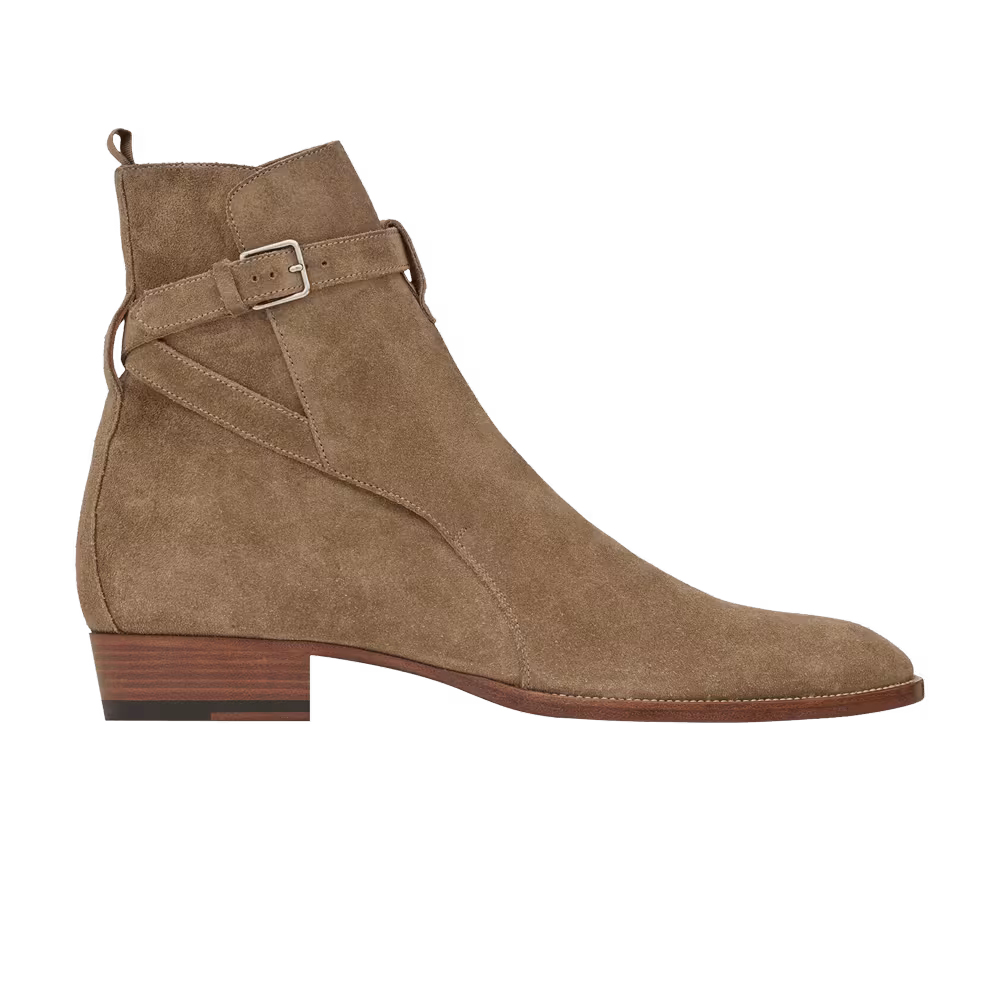 Saint Laurent Wyatt Jodhpur Boot Tobacco