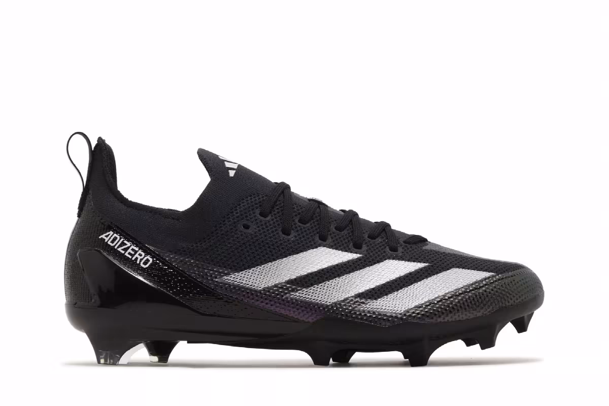 adidas Adizero Electric+ Black White, view 2