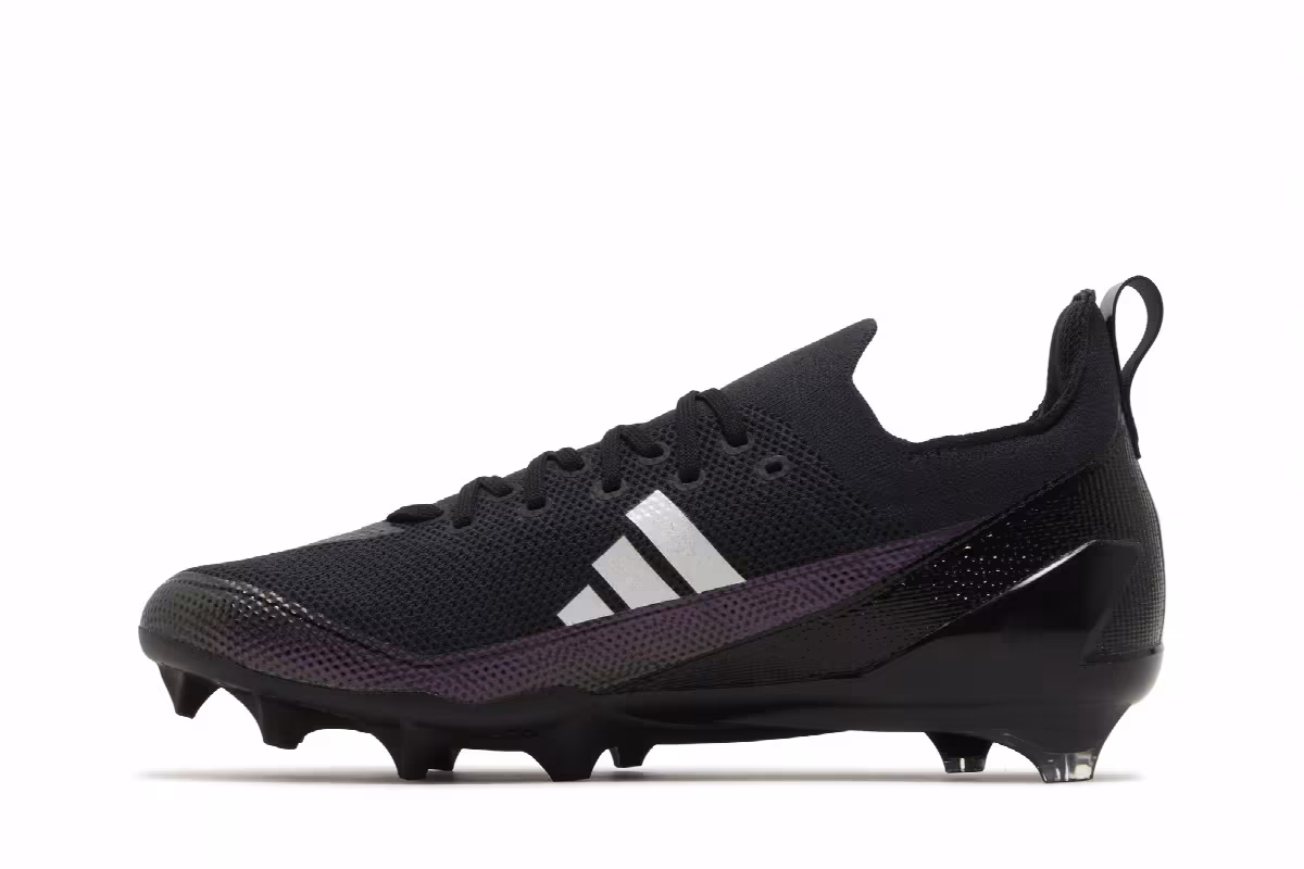 adidas Adizero Electric+ Black White, view 4