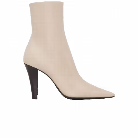 Saint Laurent Wmns Jill Booties 'Stonish Beige'