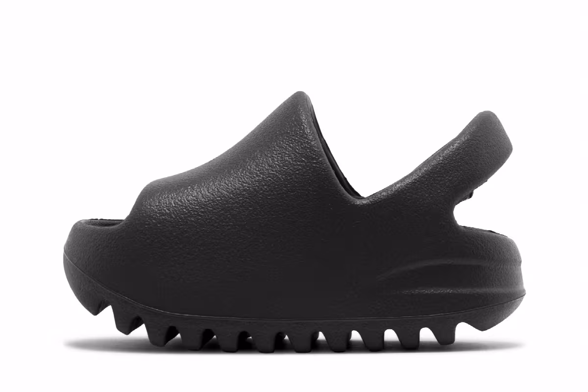 adidas Yeezy Slides Infants Slate Grey, view 4