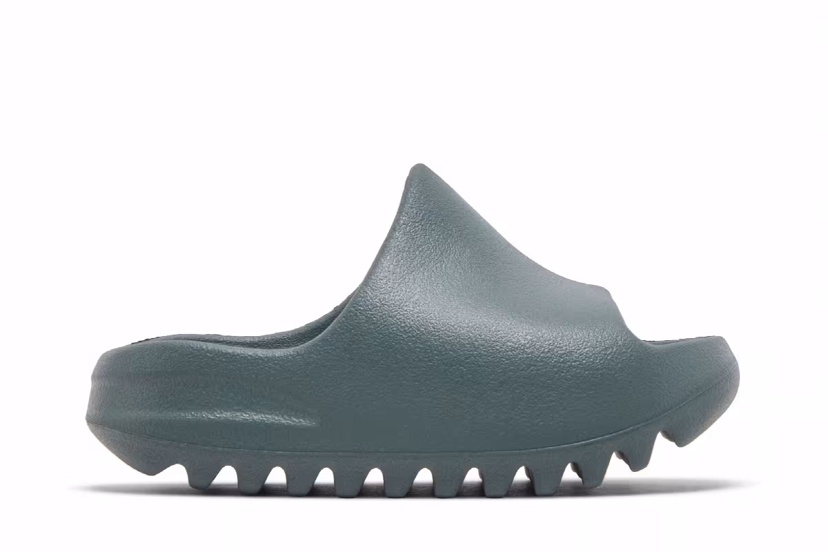 adidas Yeezy Slides Kids Slate Marine, view 2