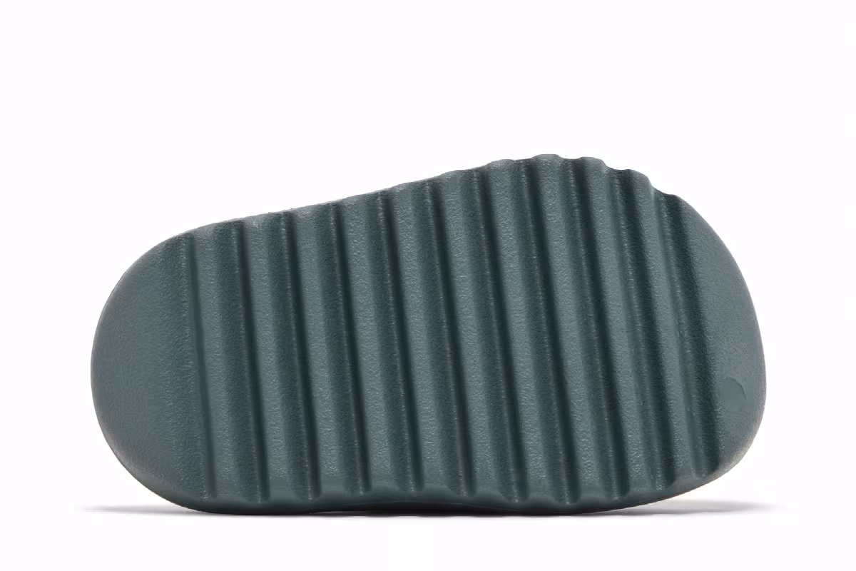 adidas Yeezy Slides Kids Slate Marine, view 5