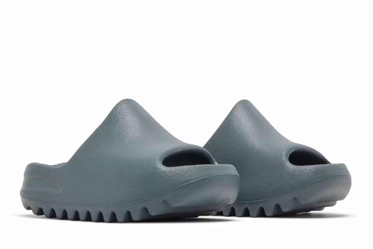 adidas Yeezy Slides Kids Slate Marine, view 9