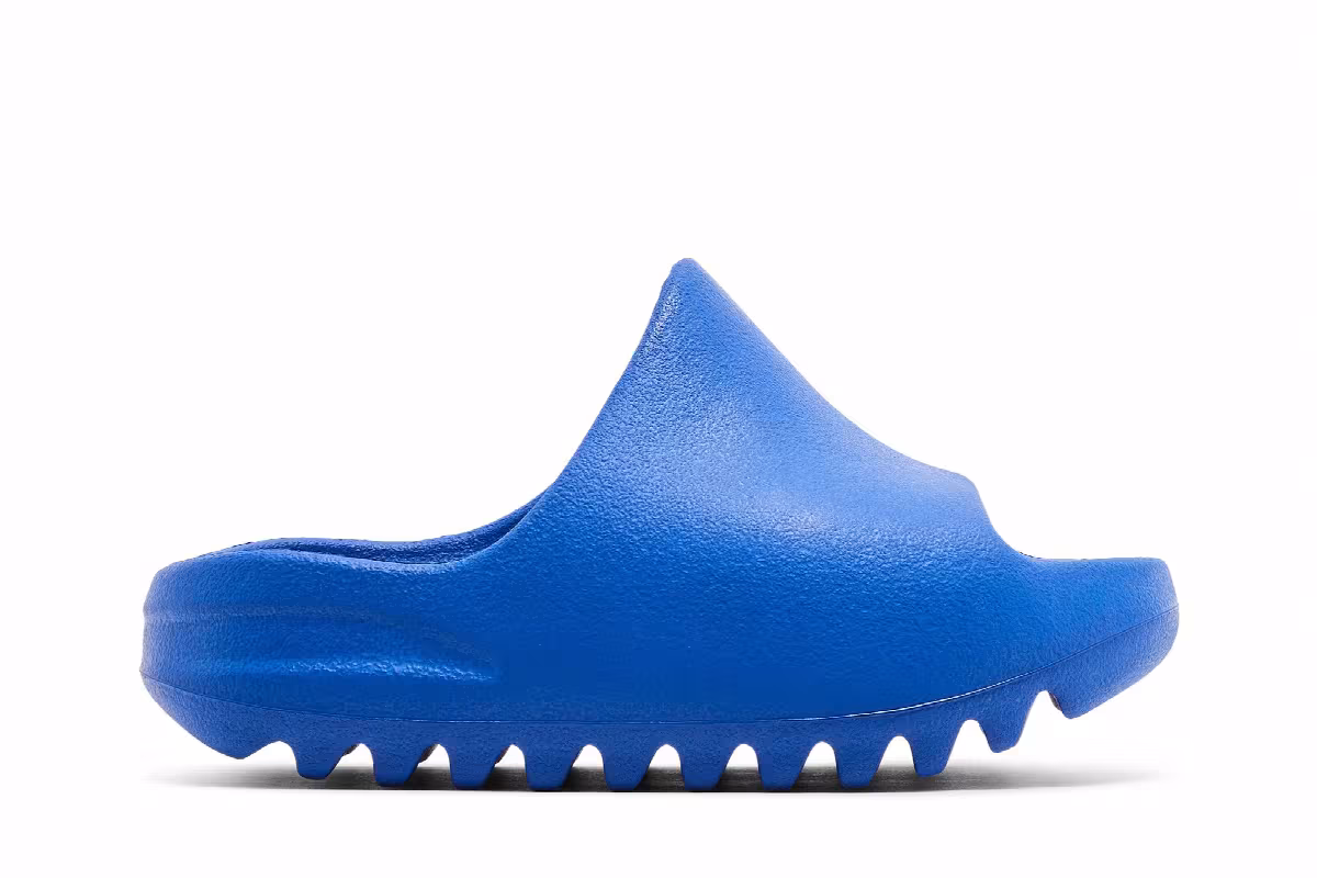 adidas Yeezy Slides Kids Azure, view 2