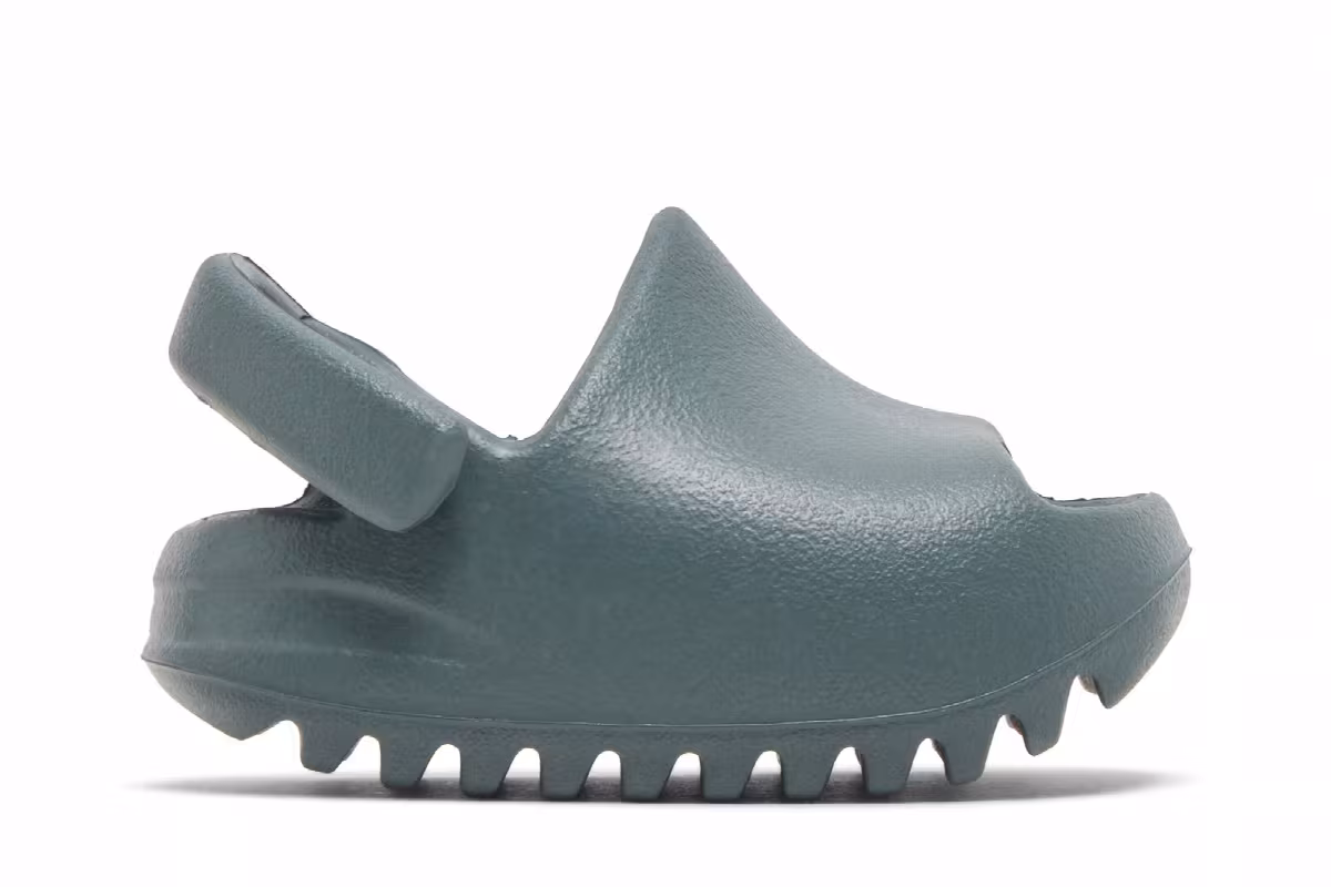 adidas Yeezy Slides Infants Slate Marine, view 2