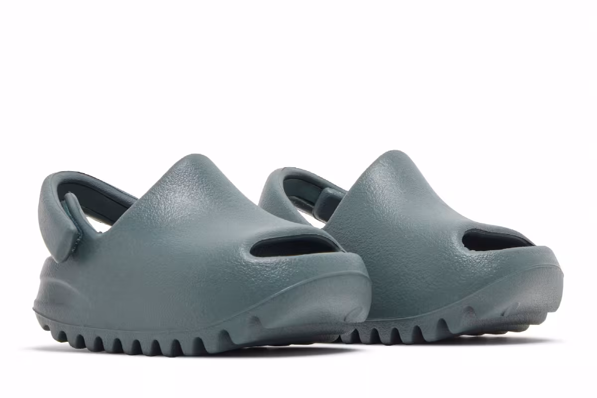 adidas Yeezy Slides Infants Slate Marine, view 9