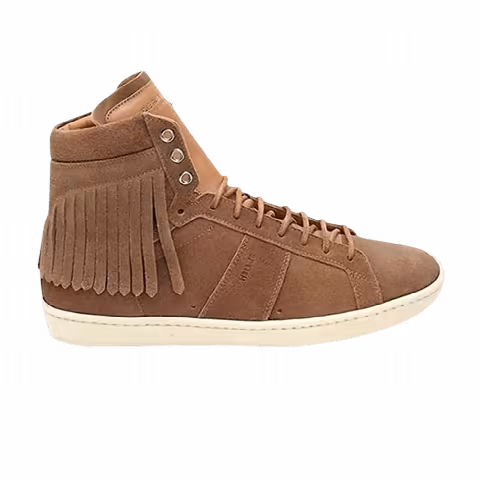 Saint Laurent SL-18 Fringe High 'Beige'
