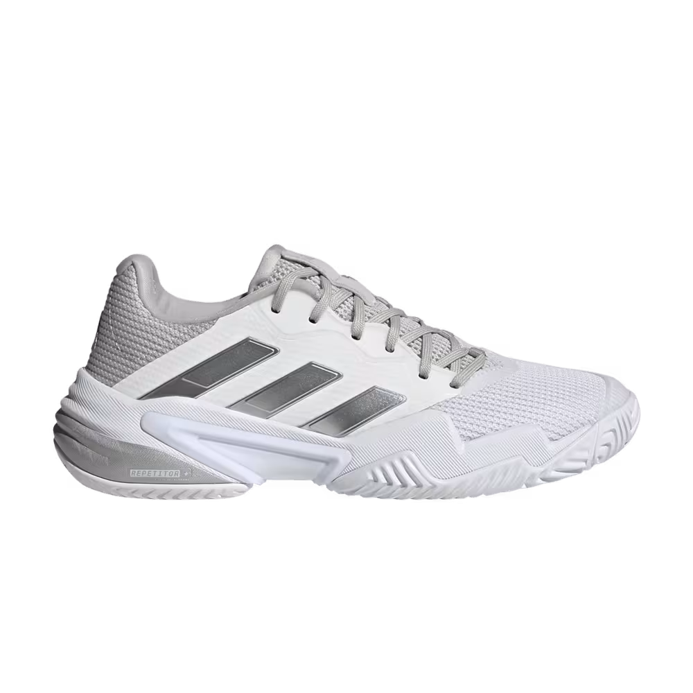Adidas Women's Barricade 13 White Grey