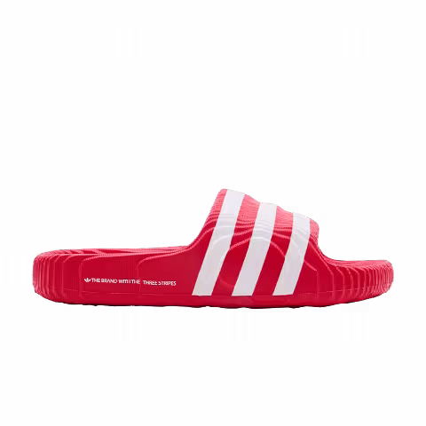 adidas Adilette 22 Slides 'Scarlet White'