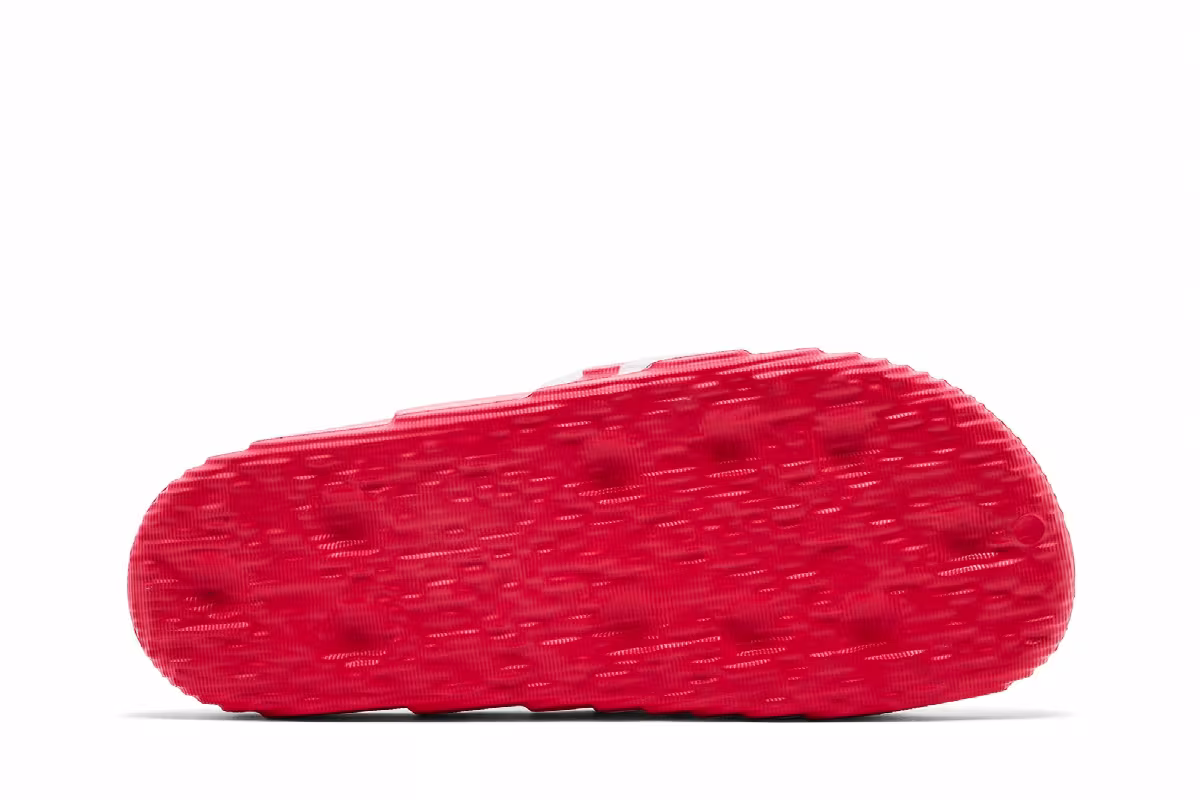 adidas Adilette 22 Slides Scarlet White, view 5
