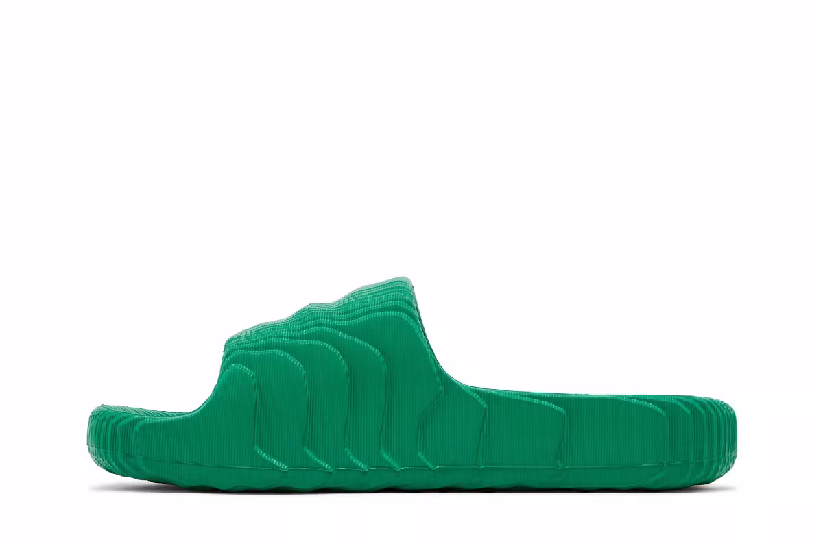 adidas Adilette 22 Slide Bold Green, view 4