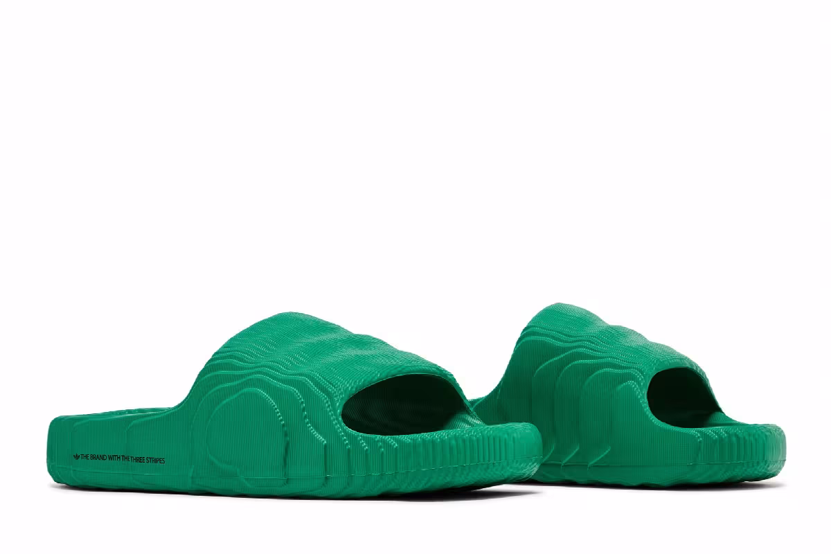adidas Adilette 22 Slide Bold Green, view 9