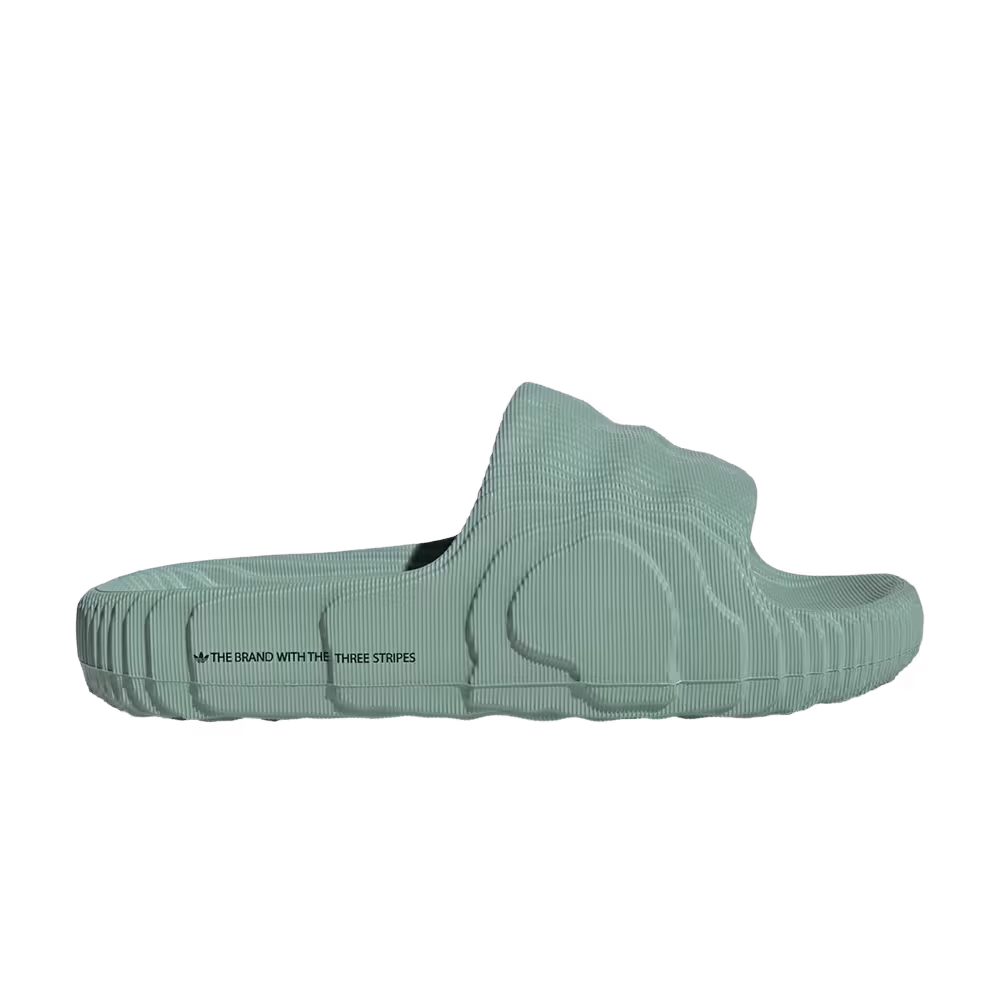adidas Women's Adilette 22 Slide Hazy Green