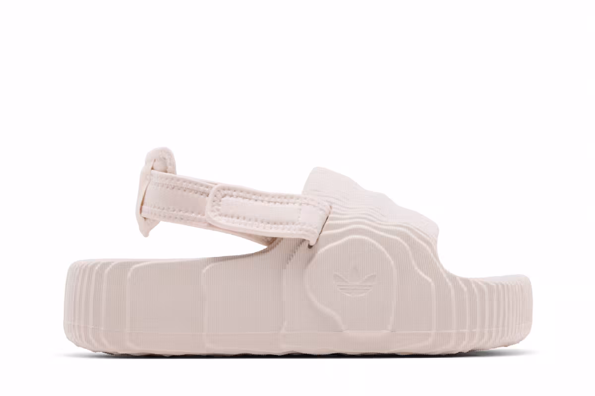 adidas Women's Adilette 22 XLG Slide Putty Mauve, view 2