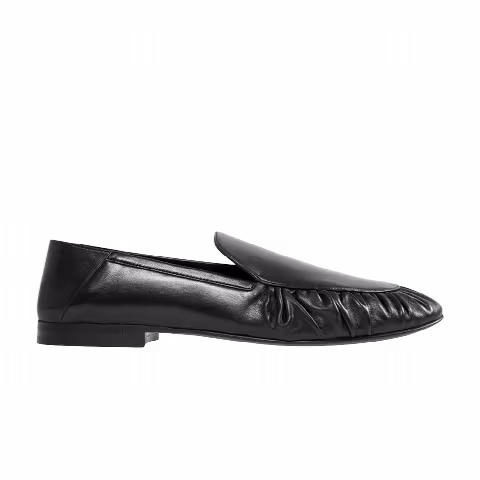 Saint Laurent Wmns Alain Slipper 'Harris Eagle Brown'