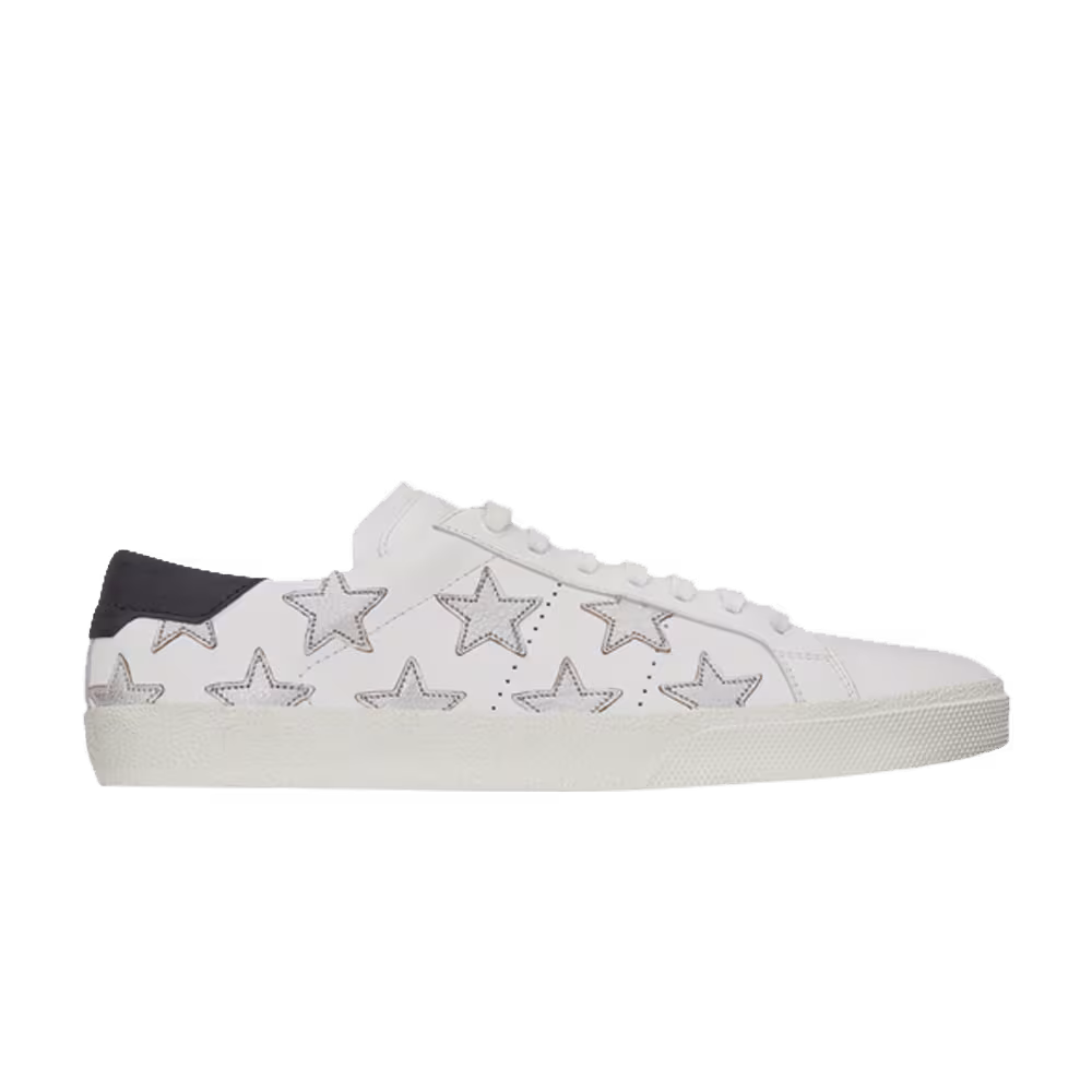 Saint Laurent Signature California Sneaker Silver Metallic