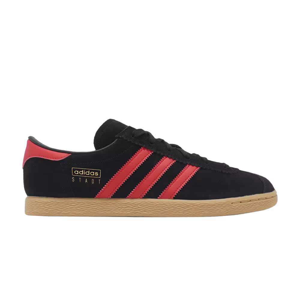 Adidas Stadt Black Scarlet Gum