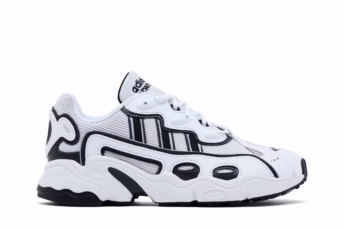adidas Women's Ozweego OG White Black, view 2