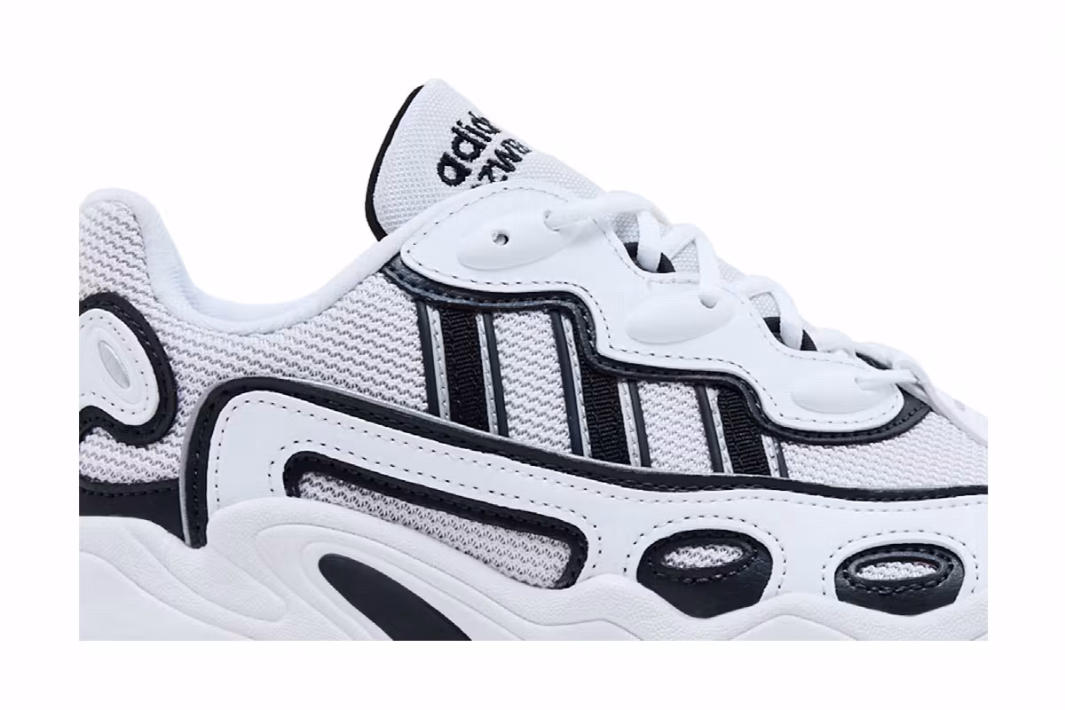 adidas Women's Ozweego OG White Black, view 3