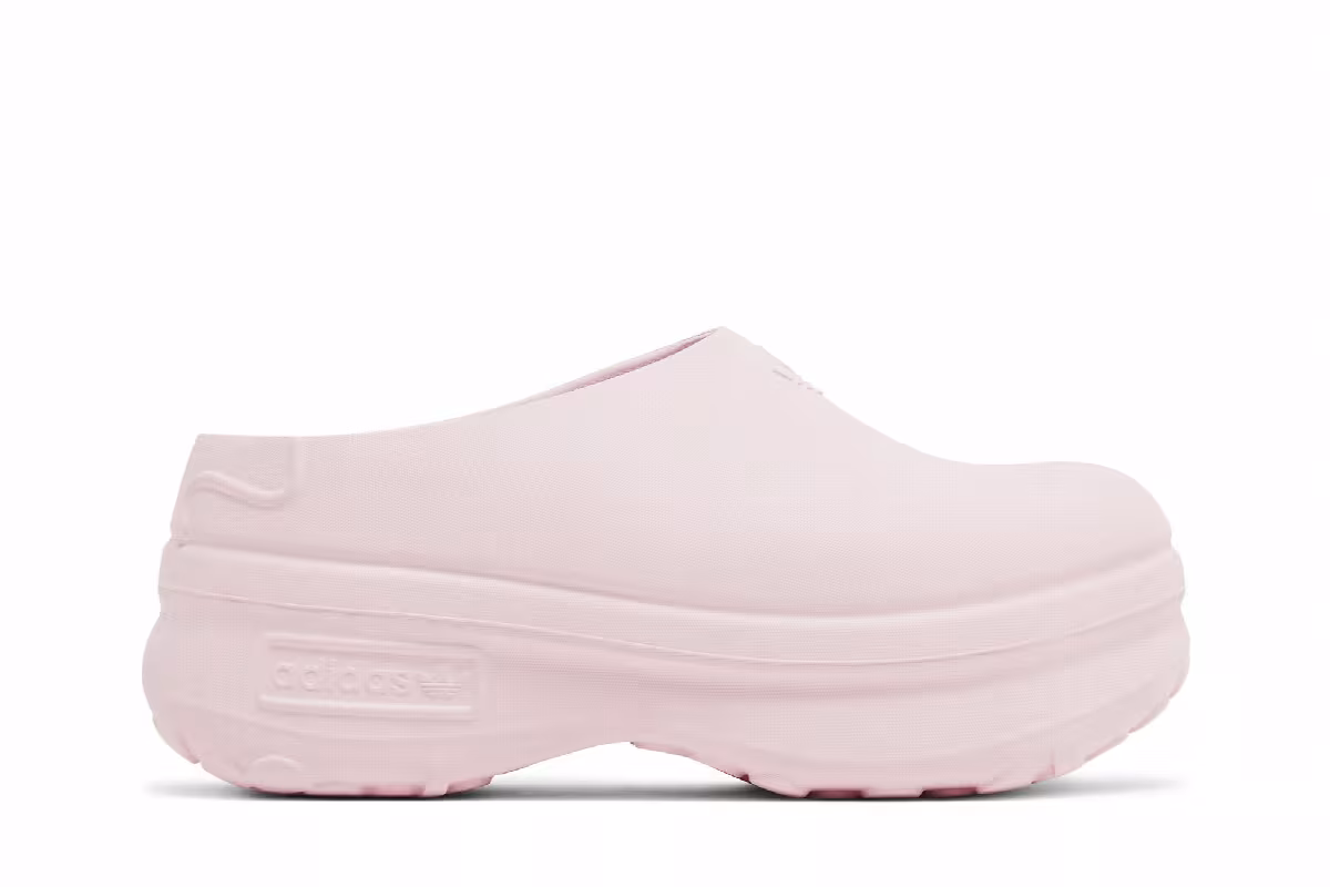 adidas Women's Adifom Stan Smith Mule Clear Pink, view 2