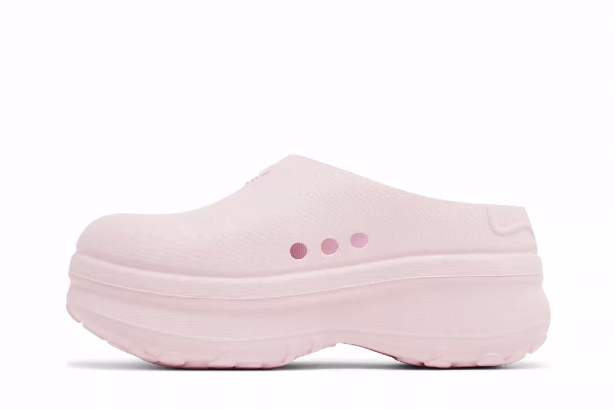 adidas Women's Adifom Stan Smith Mule Clear Pink, view 4