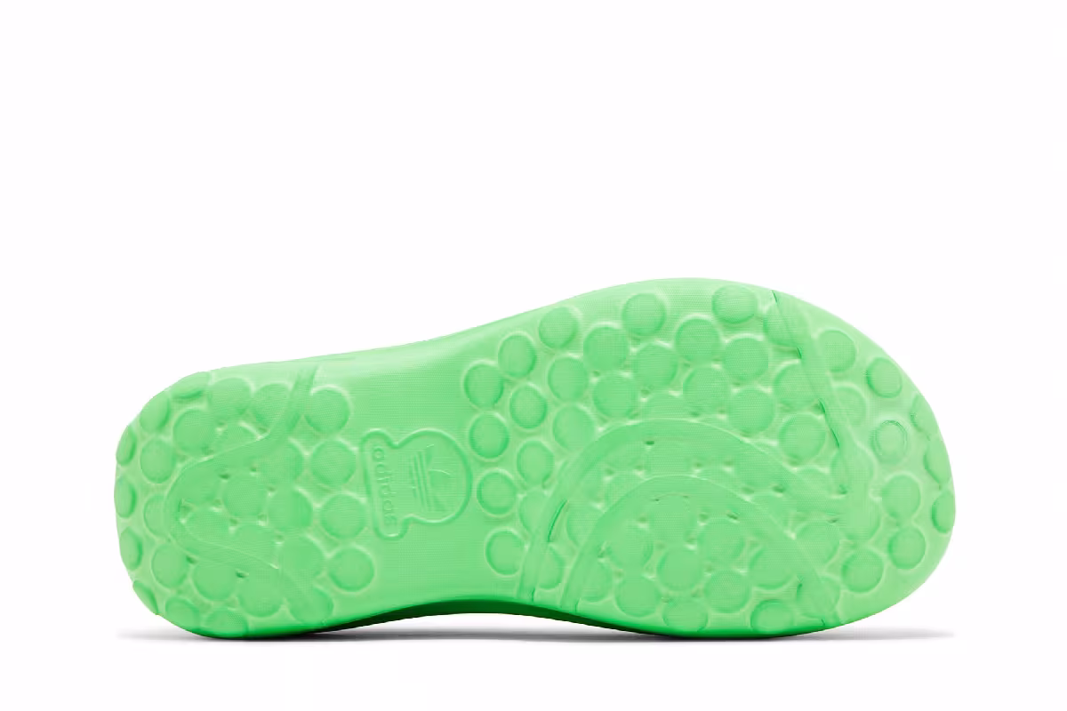 adidas Women's Adifom Stan Smith Mule Solar Green, view 5