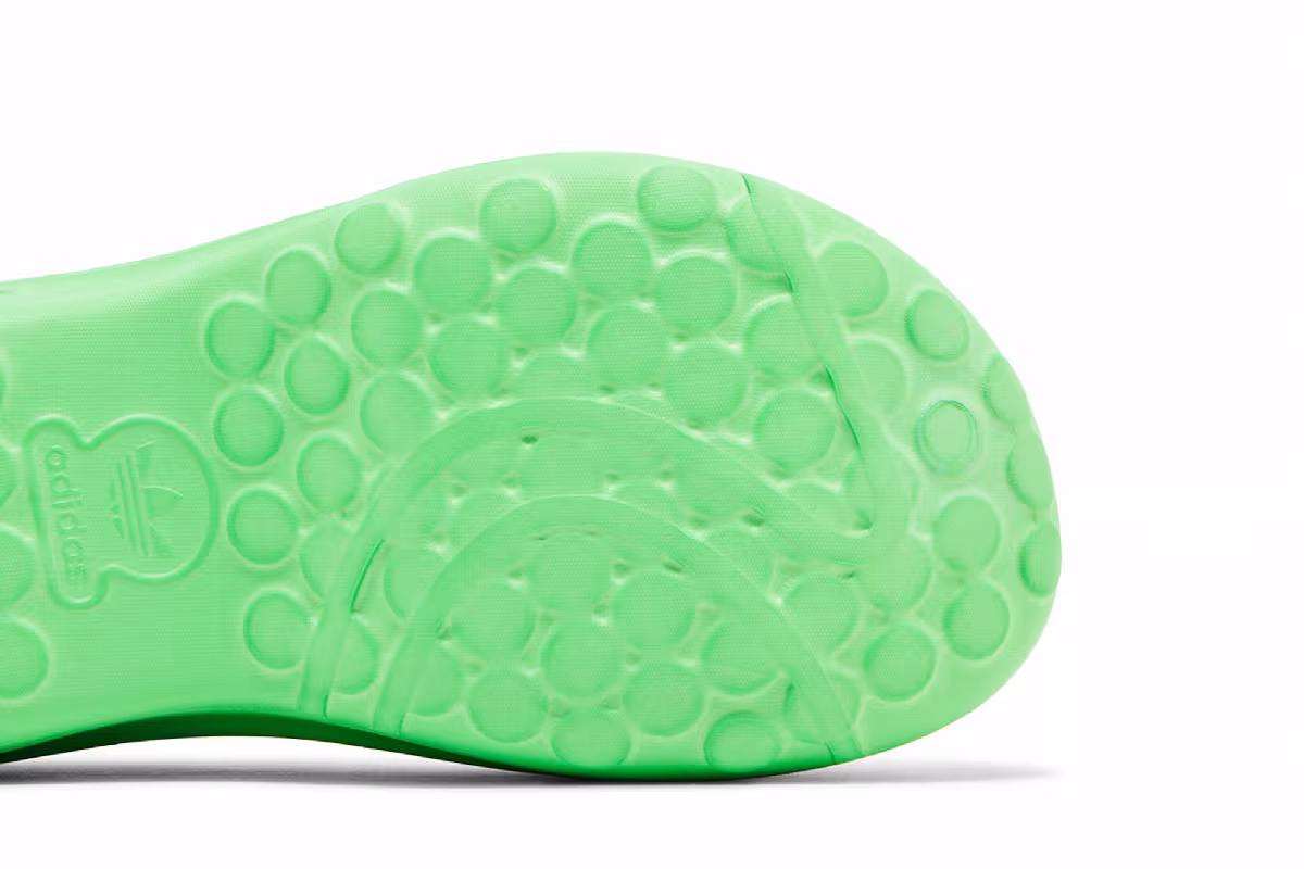 adidas Women's Adifom Stan Smith Mule Solar Green, view 6