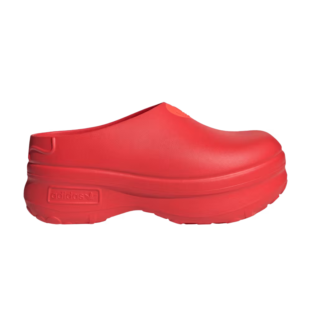 adidas Women's Adifom Stan Smith Mule Solar Red