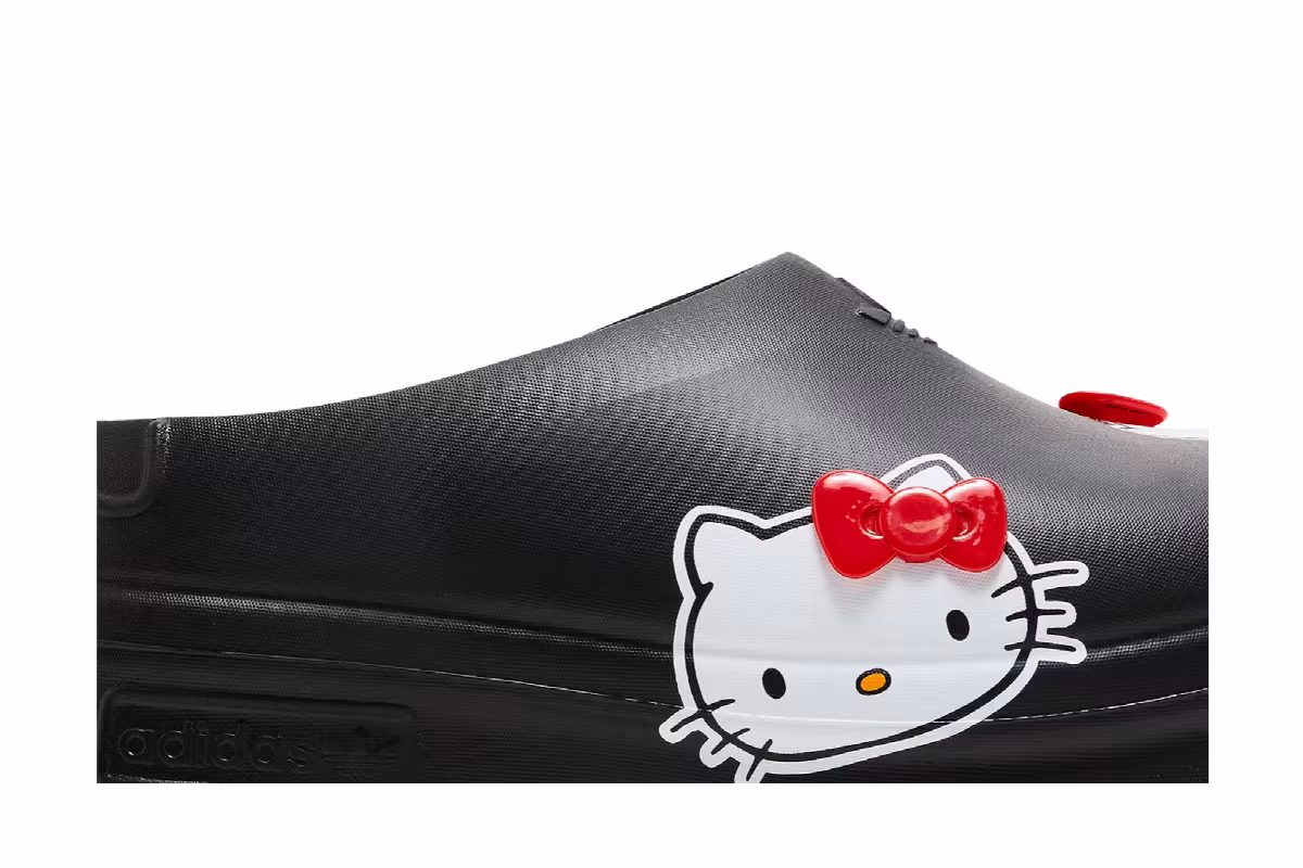 Hello Kitty x adidas Women's Adifom Stan Smith Mule 50th Anniversary - Black, view 3