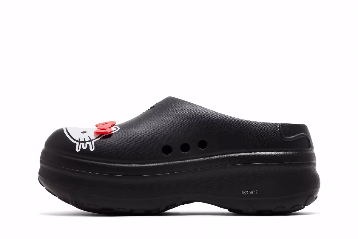 Hello Kitty x adidas Women's Adifom Stan Smith Mule 50th Anniversary - Black, view 4