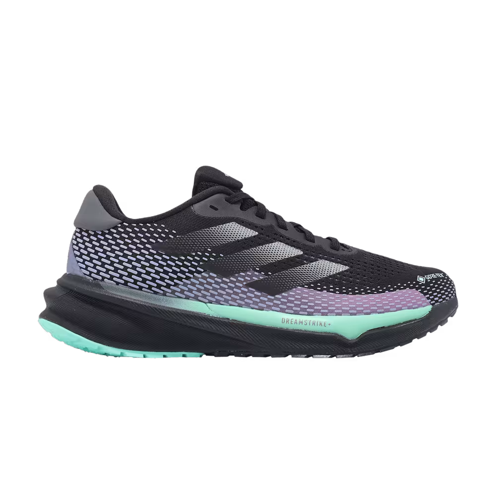 Adidas Women's Supernova GORE-TEX Black Semi Flash Aqua
