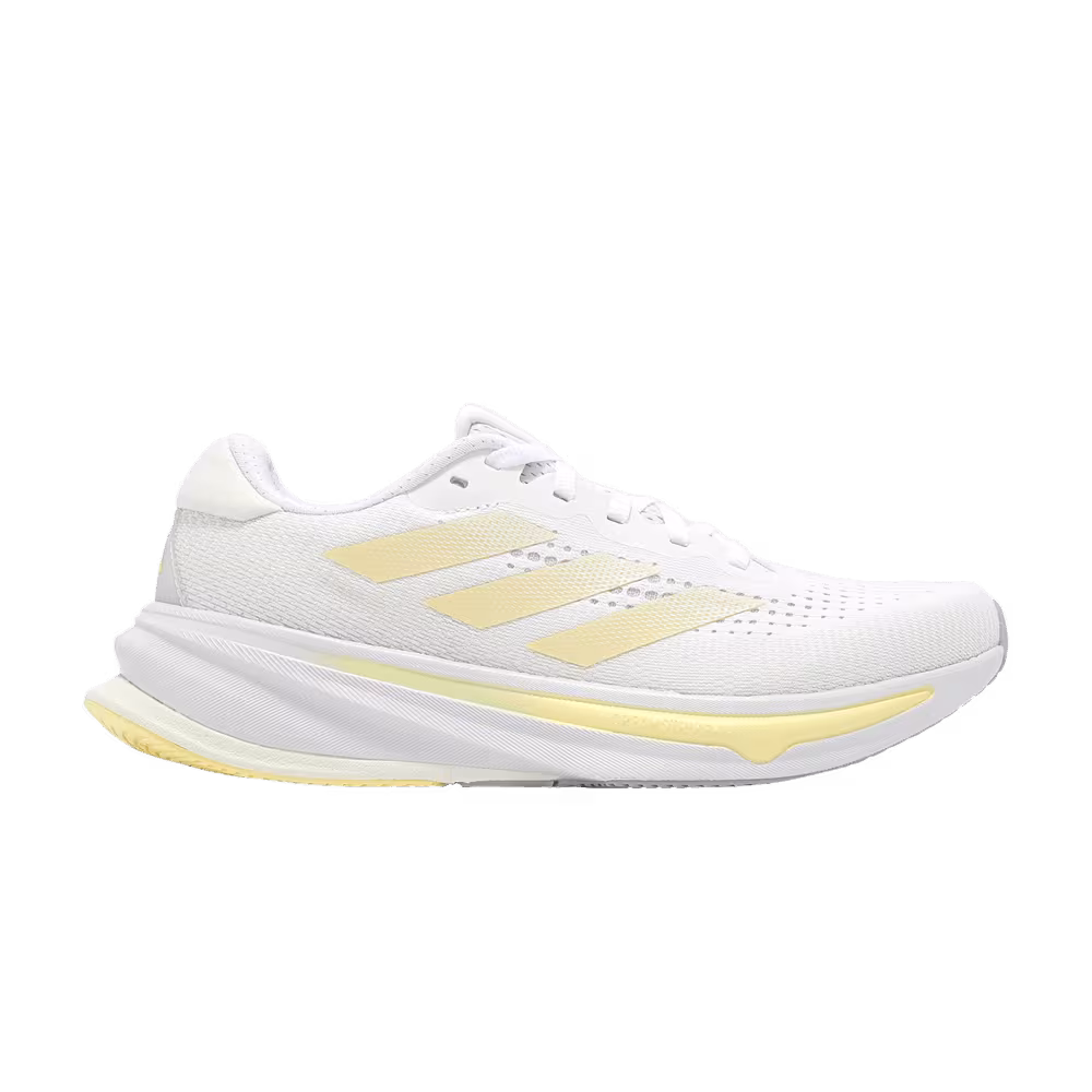 Adidas Women's Supernova Rise White Almost Yellow
