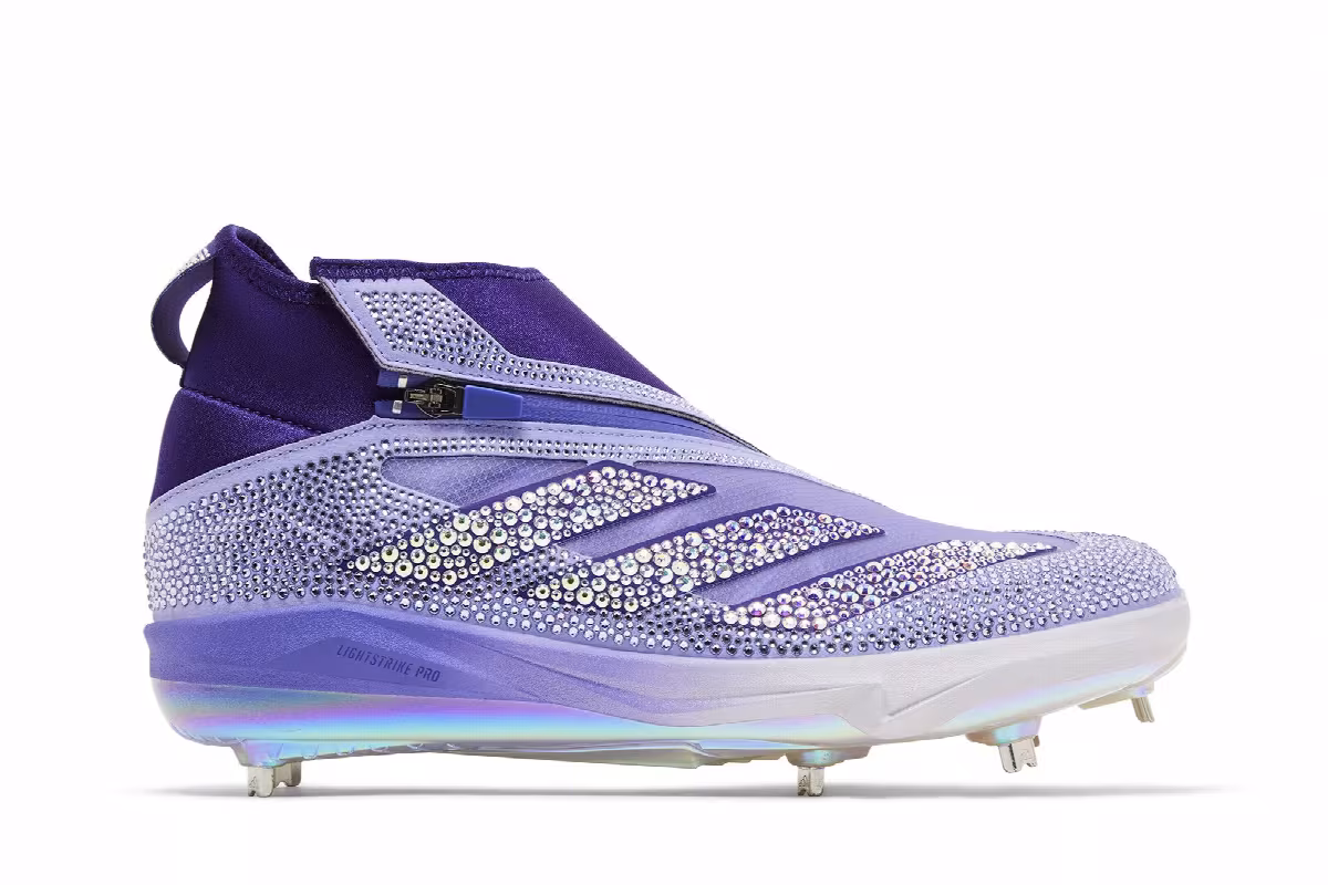 Swarovski x adidas Adizero Impact+ Light Purple, view 2
