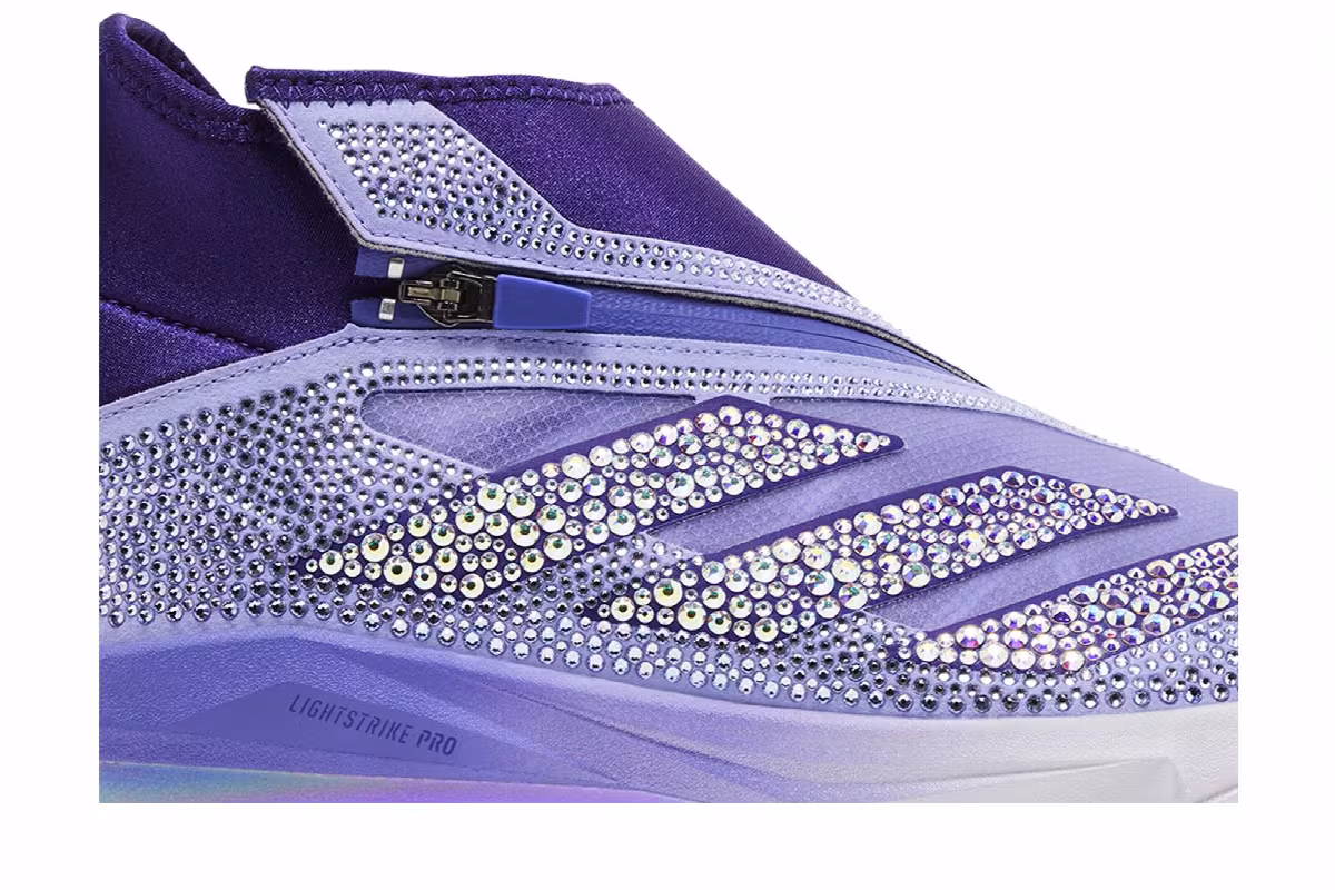 Swarovski x adidas Adizero Impact+ Light Purple, view 3