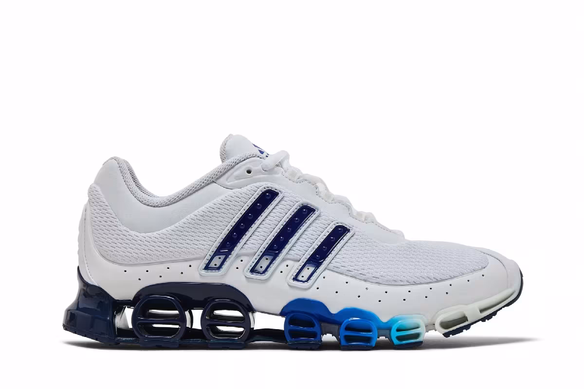 adidas a3 Megaride White Royal Blue, view 2