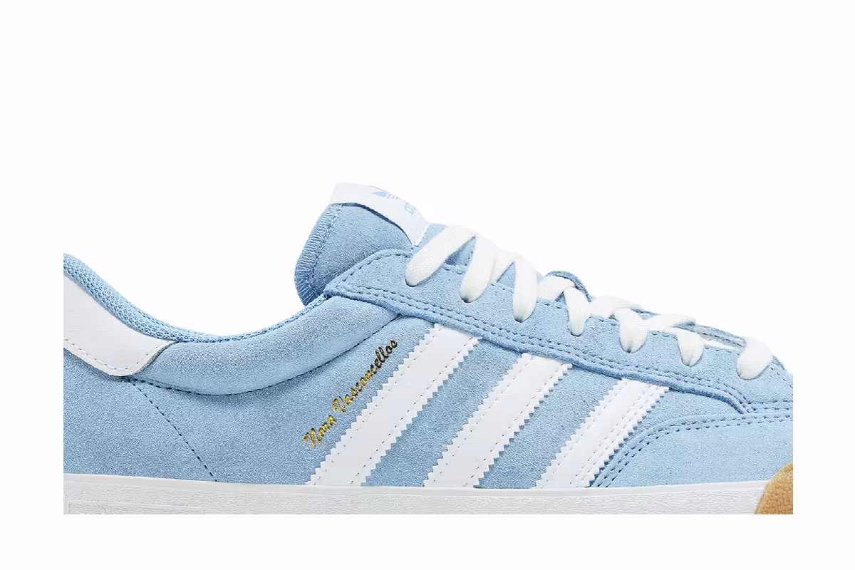 adidas Nora Light Blue White Gum, view 3