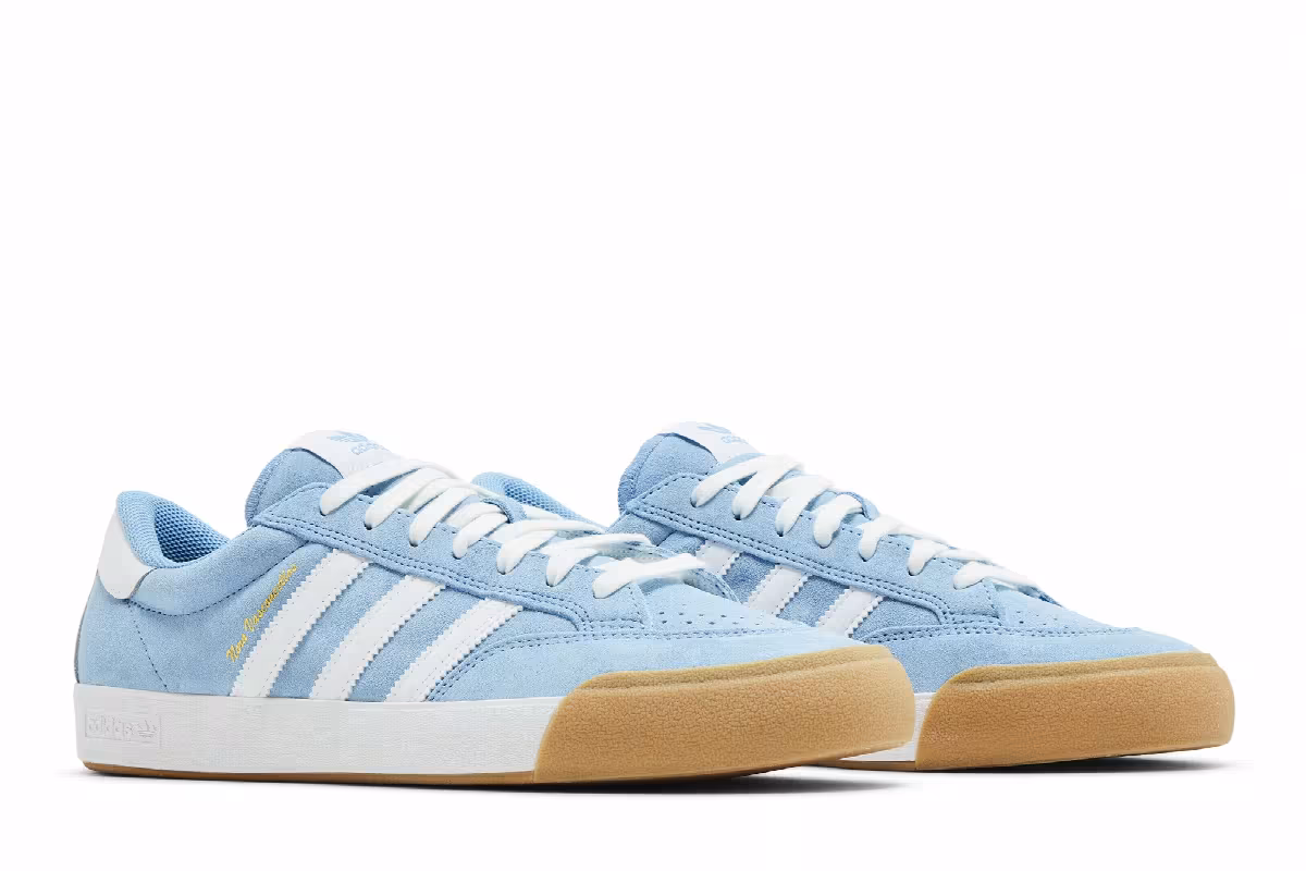 adidas Nora Light Blue White Gum, view 9
